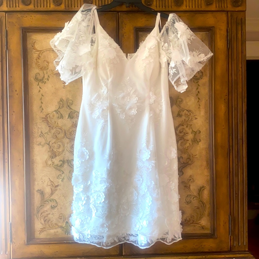 Women’s white dress